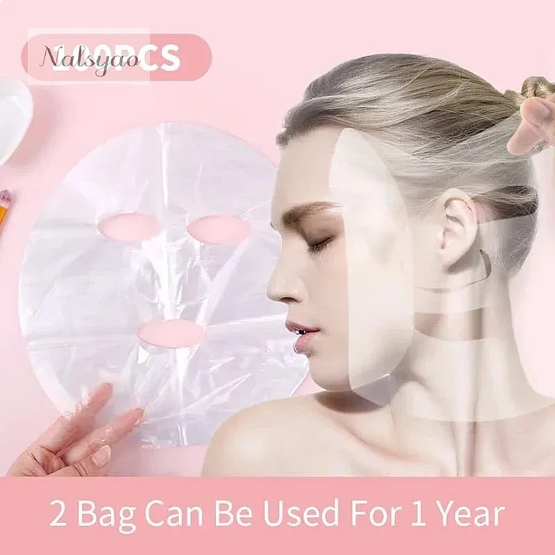 Beauty Full Makeup - 100-500 pièces, film plastique transparent jetable,
