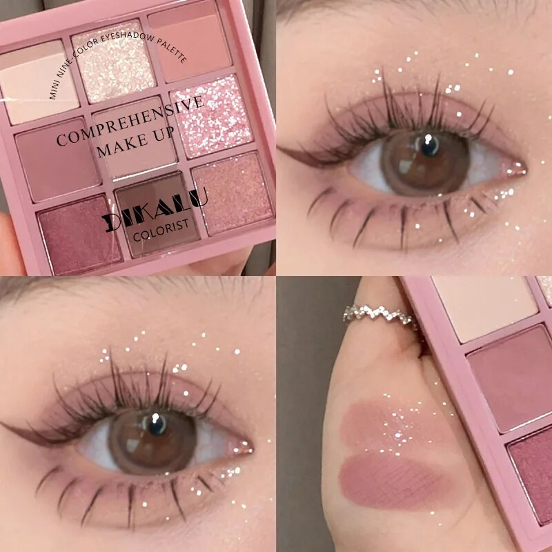 Eyeshadow Glitter Pigment - DIKALU-Palette de fards à barrage Oh