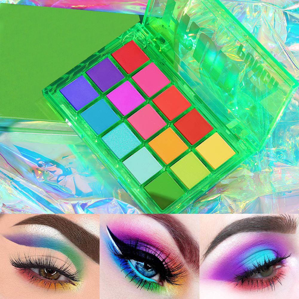 Eyeshadow Glitter Pigment - Palette de fards à barrage 15