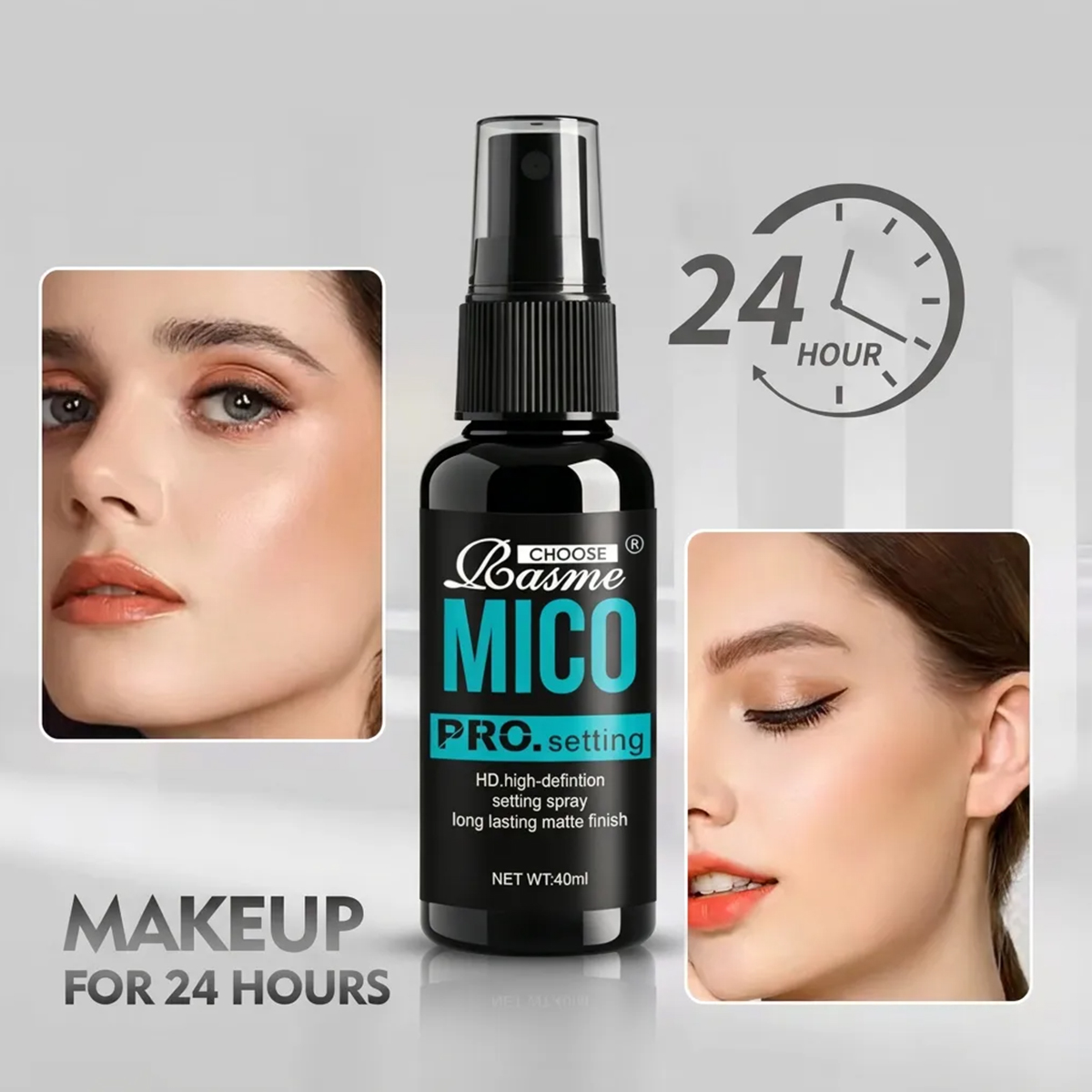 Makeup Fixing Mist - Choisissez le spray de maquillage Rasme