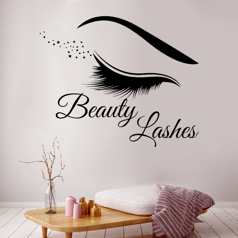 Autocollant Mural en vinyle po - Beauty Makeup Wallpaper avis et prix