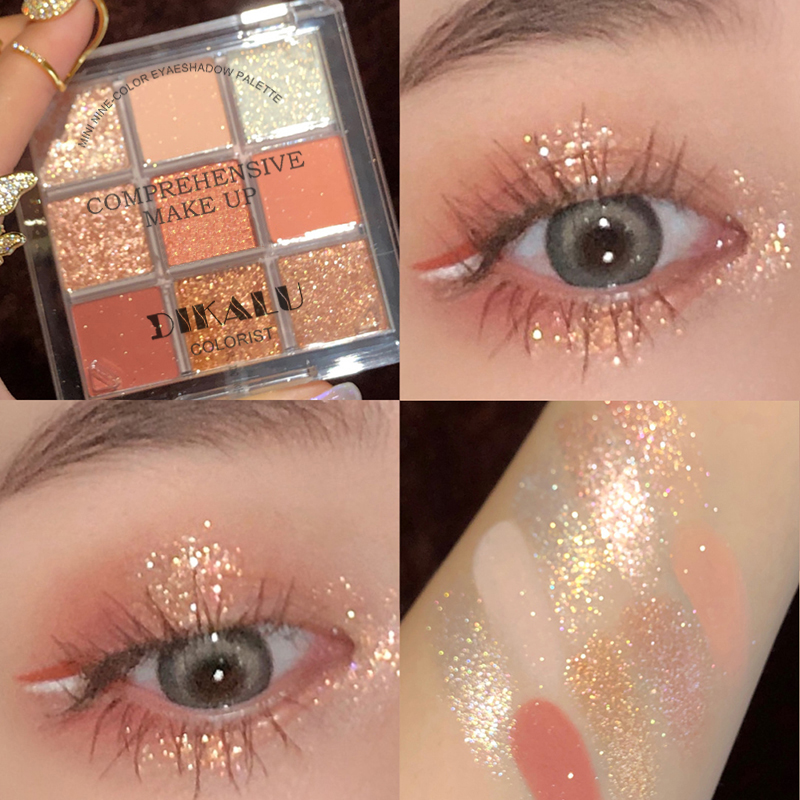 DIKALU-Palette de fards à barr - Eyeshadow Glitter Pigment avis et prix