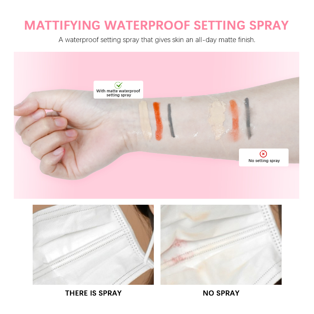 Spray de réglage imperméable e - Makeup Fixing Mist avis et prix