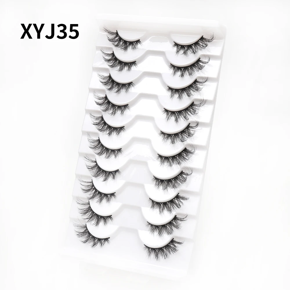 Nouveau 10 paires de faux cils - Beauty Full Makeup avis et prix