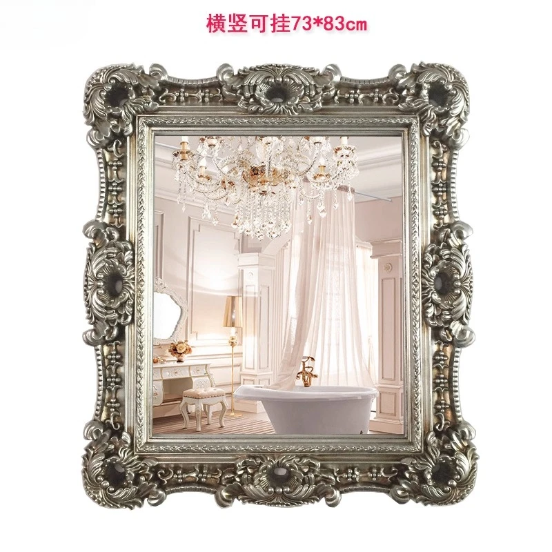 Miroir mural carré pour salle  - Beauty Makeup Stores avis et prix