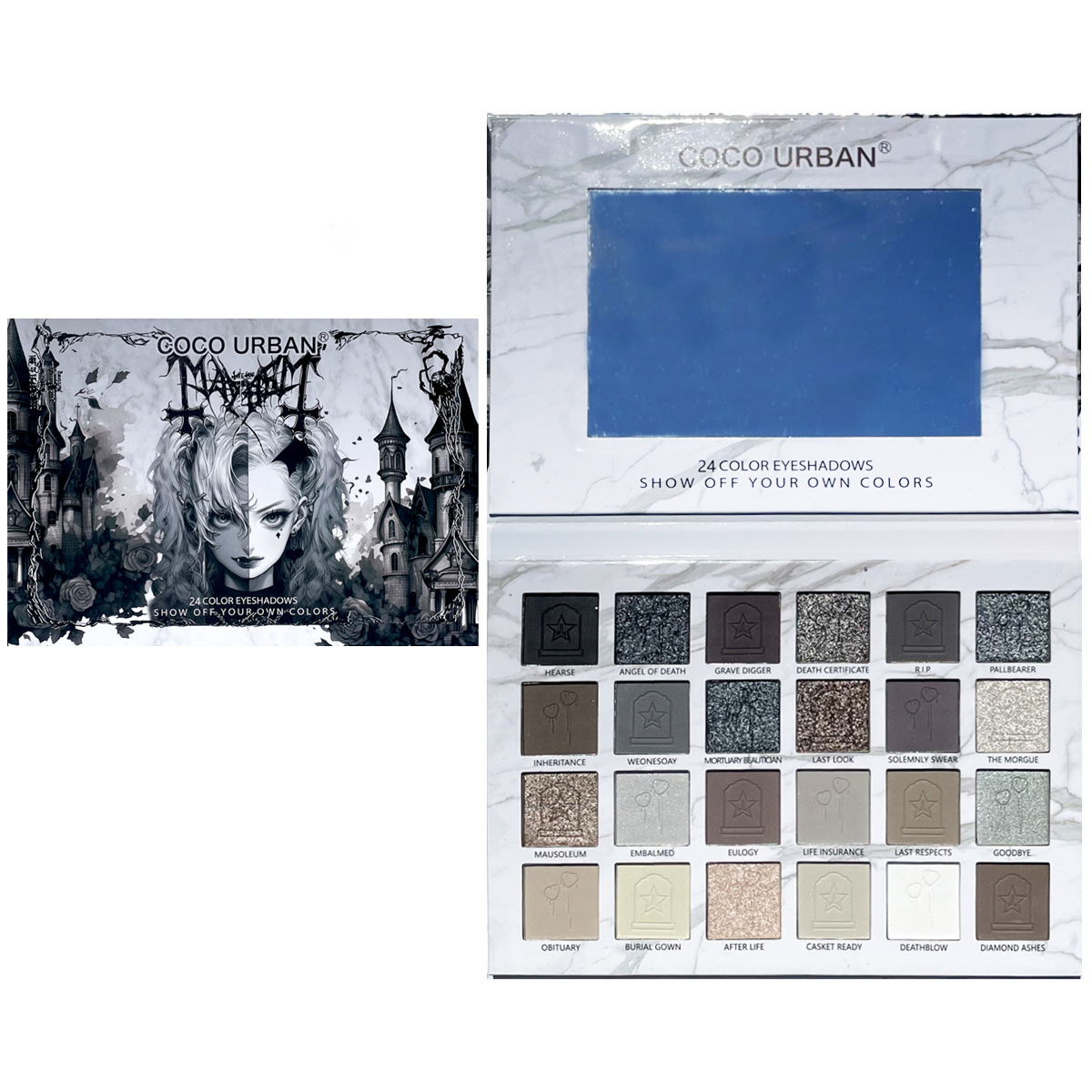 Palette de maquillage pour les - Eyeshadow Glitter Pigment avis et prix